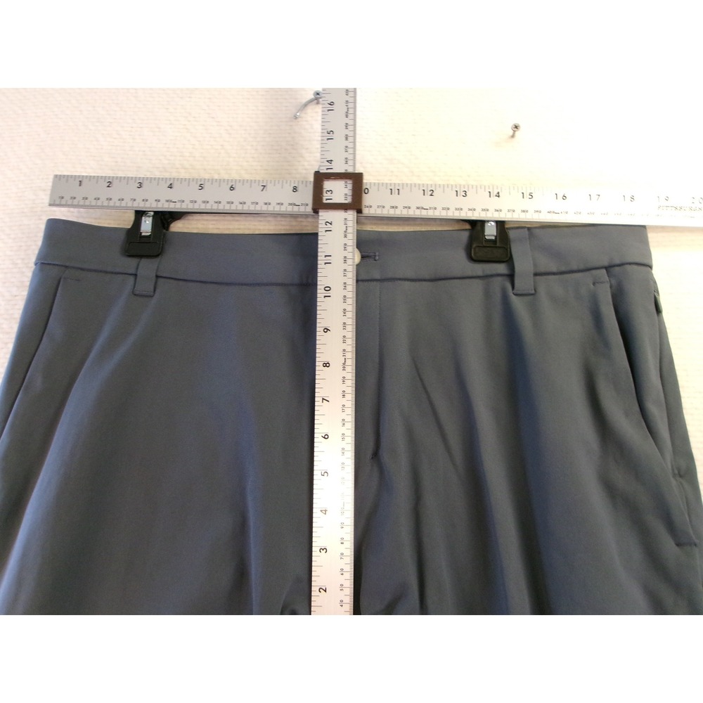 Lululemon Mens 36 Tall Commission Pants Gray Warpstreme Tapered Golf Chino - Picture 2 of 8